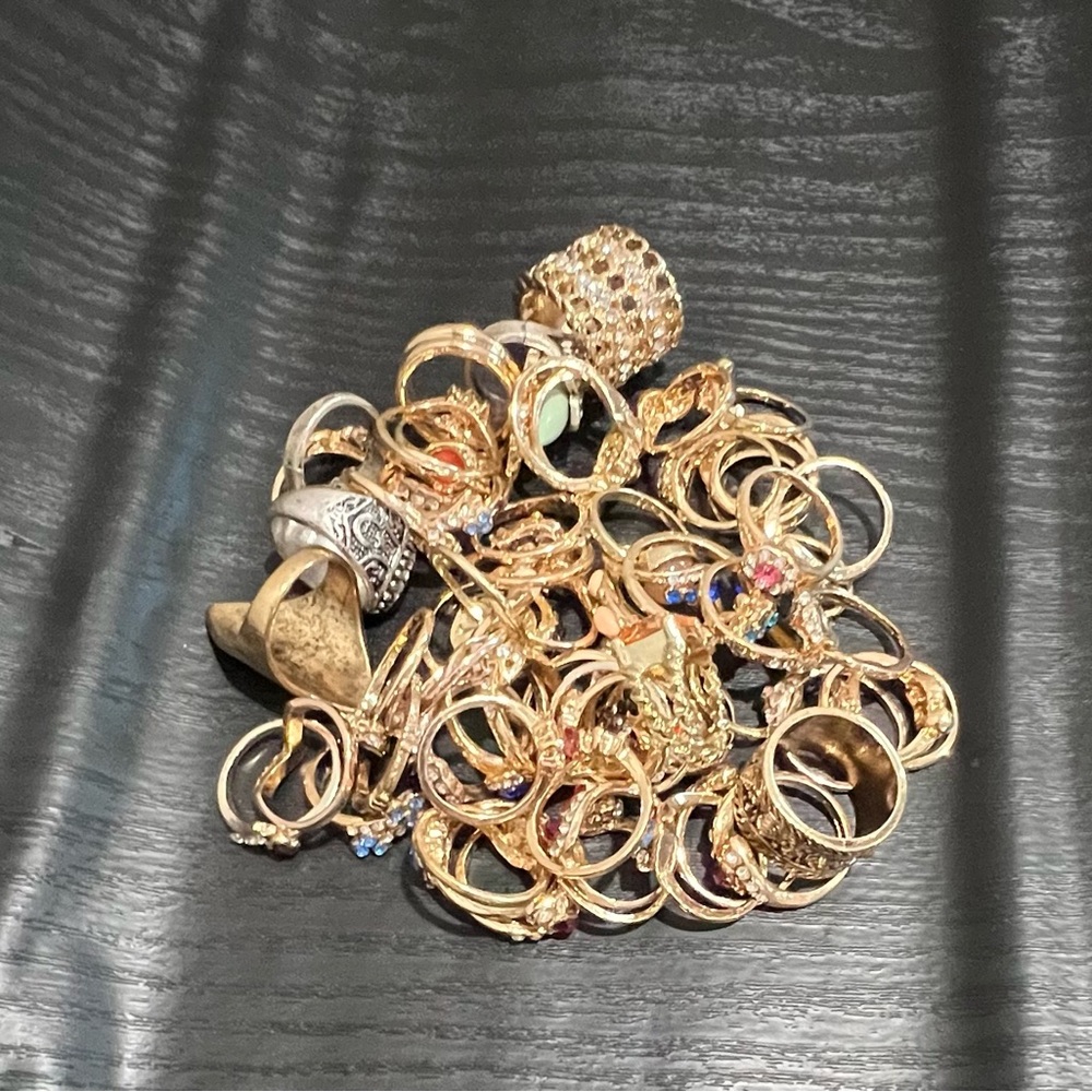 Assorted rings and sizes